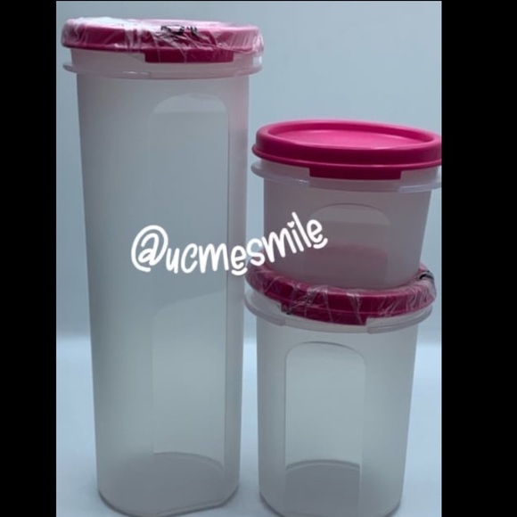 Tupperware Modular Mates Round 3-Piece Set - Picture 2 of 4